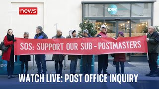 Post Office Horizon inquiry Former investigator and director to give evidence [upl. by Wojak]