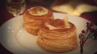 Recette  volauvent à la volaille et aux girolles [upl. by Neelrad]