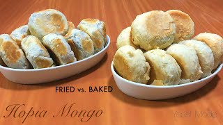 HOPIA MONGGO Fried vs Baked versions [upl. by Vasilis]