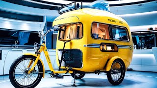 Unbelievable Amazing 2025 Camper Trycycle RV Camper The Ultimate MicroAdventure Vehiclequot [upl. by Notwen]