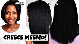 COMO MEU CABELO COM QUÍMICA CRESCEU CRESCIMENTO ACELERADO [upl. by Nissa]