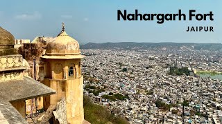 Nahargarh Fort Jaipur  Nahargarh Fort History in Hindi  Jaipur  Rajasthan  4K [upl. by Danzig]