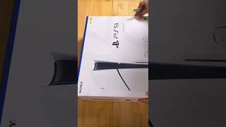 Sony PS5 Playstation5 Unboxing shortsvideo gaming [upl. by Rossner]