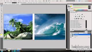 Jak połączyć zdjęcia w programie Adobe Photoshop [upl. by Eissirhc]