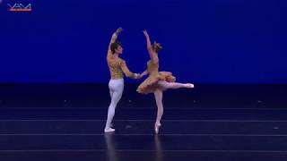 YAGP2019 SLC Maren Florence and Kai Casperson Sleeping Beauty Pas De Deux [upl. by Aciret722]