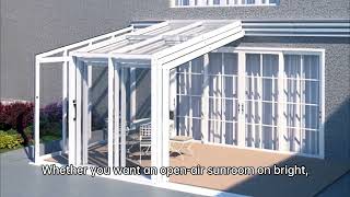 Unwind in Style with Nison Sunroom Sliding LeanTo [upl. by Yhtamit]