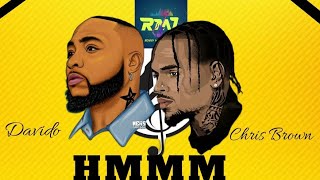 HMMM  CHRIS BROWN FT DAVIDO LYRICS VIDEO [upl. by Nitsirk]