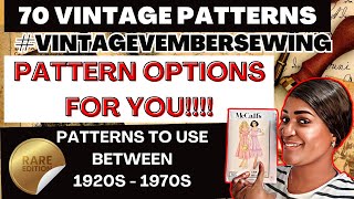 438 Vintage Vember Pattern Options  vintagevembersewing [upl. by Kelda]