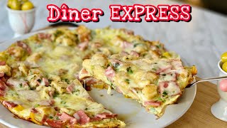 DÉLICIEUX DÎNER EXPRESS PRÊT EN 10 MINUTES 🥘🍳 Recette très facile Deli Cuisine [upl. by Fried171]