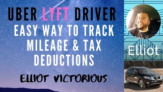 Track Mileage With MileIQ For Uber Lyft Rideshare Driver Tax Deductions  RideshareDaily 025 [upl. by Aridan]