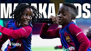 SPECIAL VISIT OF MASAKA KIDS AFRICANA IN BARCELONA 🎤🤩 [upl. by Toscano]