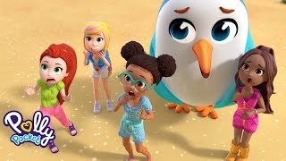 Polly Pocket Adventure Studios Ep 13  Polly amp Friends Need a Pearl to Get Baby Bird Home Part 1 [upl. by Elwina]