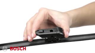 Bosch Wiper Blades  Installation Video II1038 A3 [upl. by Ahras]