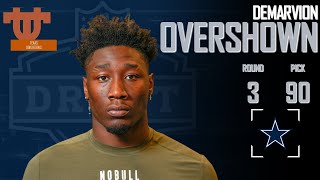 2023 NFL DRAFT DeMarvion Overshown  Dallas Cowboys [upl. by Garmaise]