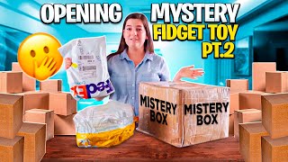 Opening MYSTERY Fidget Toy Packages Part 2  Mrs Bench [upl. by Annoel]