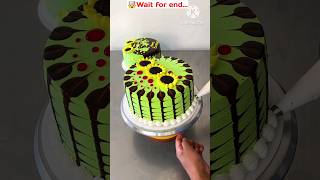 Decoration cake \\Decoration ideas for small cake and mummy anivarsari viral video please [upl. by Heyer]