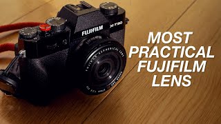 XF27mm f28  As Compact As Possible Fujifilm Lens Review [upl. by Estell]