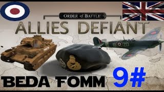 Order of Battle Allies Defiant Beda Fomm 8 [upl. by Yattirb]