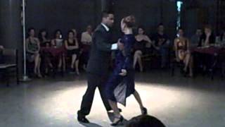 Jose Fernandez y Martina Waldman  SoHo Tango  Villa Malcolm  20 Feb 2014 [upl. by Torbert]