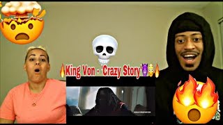 KING VON  CRAZY STORY REACTION 🔥😈 CHIRAQ DRILL EXTREMELY CRAZY SONG MUST WATCH [upl. by Haily]