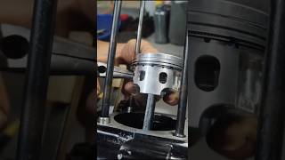 How to installed alter piston youtubeshorts instagram restorebike reels [upl. by Wurster963]