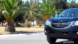 Actuoto Essai du Pick up Mazda BT 50 restylé 22 150 4WD [upl. by Belsky]