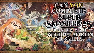 VG Myths  Can You Beat Super Smash Bros Ultimate Without Spirits or Skills [upl. by Armelda]