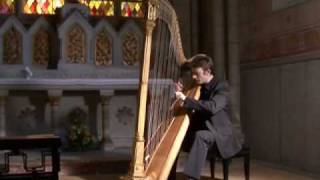 BACH GOLDBERG  Sylvain Blassel harp  Warner Lontano [upl. by Clarise]