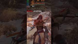 Horizon Zero Dawn Remastered PC Benchmark on RTX 2050 rtx2050 horizonzerodawn asustufgamingf15 [upl. by Dilisio]