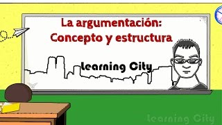 La argumentación concepto y estructura [upl. by Jerrilee]