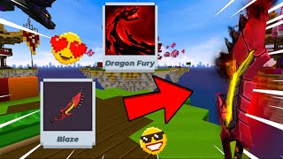 New Blaze Sword  Dragon Fury Cosmetics Review [upl. by Herr]