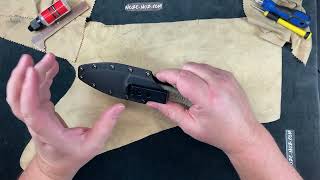 BAS239 Bastinelli Creations Telum Fixed Blade [upl. by Iverson]