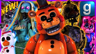 Gmod FNAF  Review  Brand New Stylized FNAF 2 TJOC Remake TFTPP Ragdolls amp More [upl. by Edorej]