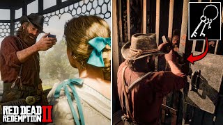 6 Hidden Secret Cutscenes Red Dead Redemption 2 [upl. by Schluter]