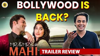 Mr amp Mrs Mahi Trailer Review  Rajkumar Rao  Janhvi Kapoor  Sharan Sharma  RJ Raunak [upl. by Milda]