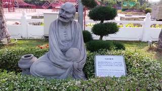 18 Luohans 十八羅漢 Arhats Statues  Fo Guang Shan Dong Zen Temple Malaysia 馬來西亞佛光山 東禪寺 [upl. by Tanny]