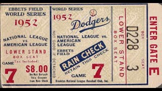 🔴 MLB Classics on DTSSN  Ep 52  1952 World Series  Game 7  Yankees  Dodgers dtssn mlb [upl. by Sunev513]