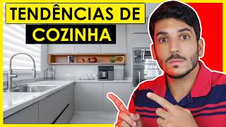 10 TENDÊNCIAS DE COZINHA PLANEJADA [upl. by Zoie]