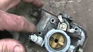 how to fix the briggs and stratton automatic choke carb Davidsfarmisonbliptvnow [upl. by Anaugal]