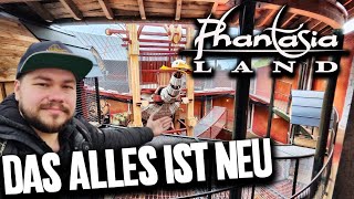 PHANTASIALAND VLOG DER NEUHEITEN  Das ist 2024 alles neu I Phantasialand Brühl [upl. by Haeckel]