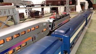 MTH Jersey Central Blue Comet Part 1 [upl. by Aihsram]