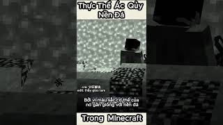 Minecraft Bí Ẩn Kinh Dị Về Ác Qủy Nền Đá shorts minecraft [upl. by Ebneter]