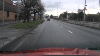 Sainsburys Roundabout Slough Driving from Maidenhead A4 straight on towards London amp Langley [upl. by Brasca52]