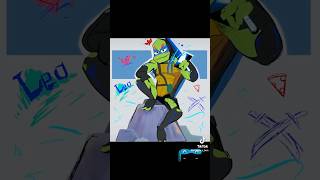 Leonardo Hamato 💙 rottmnt leo tortugasninja ninjaturtles riseoftheteenagemutantninjaturtles [upl. by Duleba]