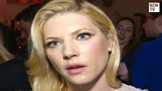 Katheryn Winnick Interview Vikings Shocking Season 6 [upl. by Eitsyrk]