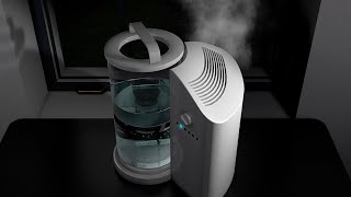 Humidifier Fan Noise for Sleep amp Relaxation feat Black Screen 10 Hours [upl. by Eimme162]