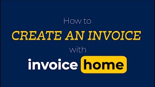 Create Your First Invoice [upl. by Dalt578]