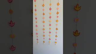 Diya walldecor diy diwali diwalispecial diwalidecoration youtubeshorts diydiwalidecorationideas [upl. by Yewed]