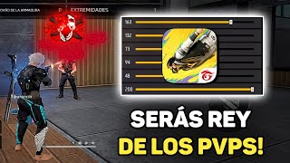 LA MEJOR SENSIBILIDAD  BOTON Y DPI 👹 para dar TODO ROJO 🏴‍☠️ en FREE FIRE Kenay1m [upl. by Yerfdog722]