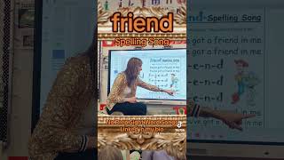 Sight Word “friend” Spelling Song [upl. by Tol]